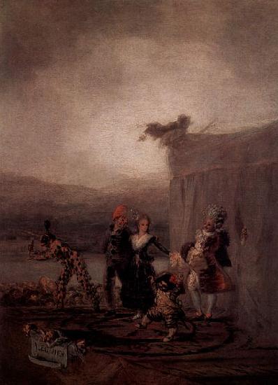Francisco de Goya Wanderkomodianten